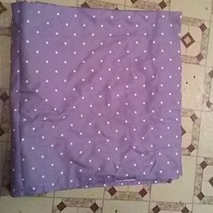 Purple dotted Curtains